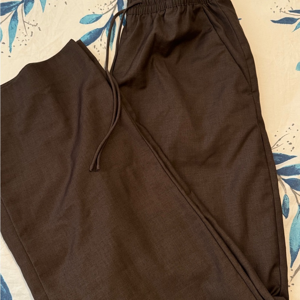 Zara Brown Sweatpants Relaxed Fit Joggers
